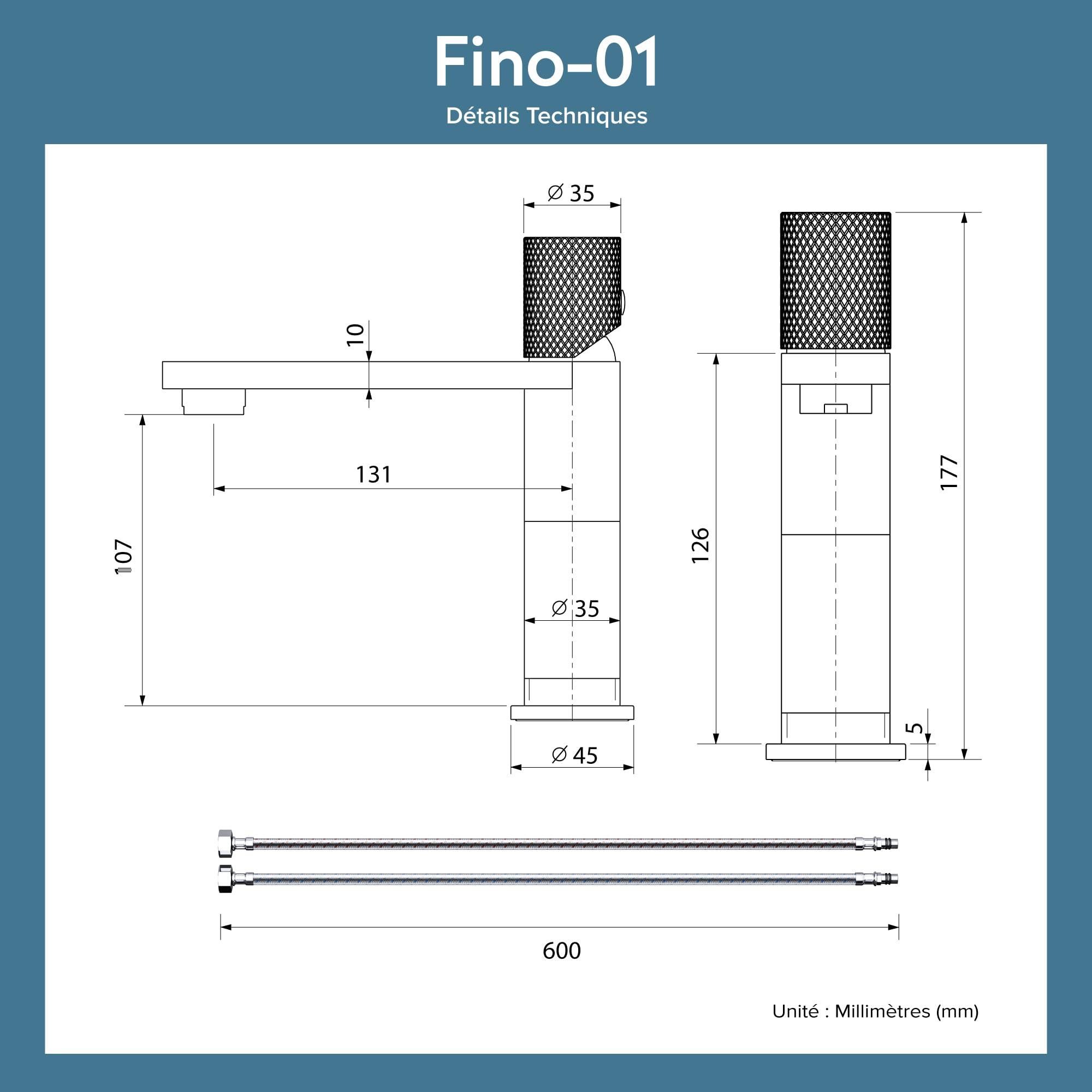 doporro-mitigeur-lavabo-or-bross-inox-17-7-cm image 7