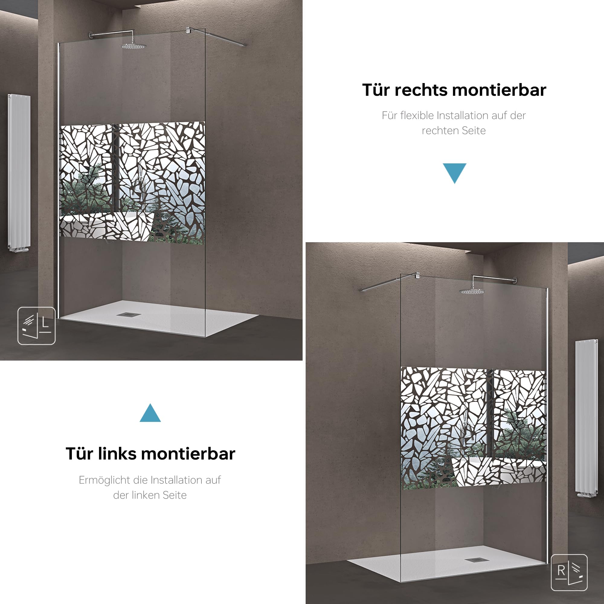 doporro-bremen2bl-paroi-de-douche-italienne-140cm-verre-glace-10mm image 8