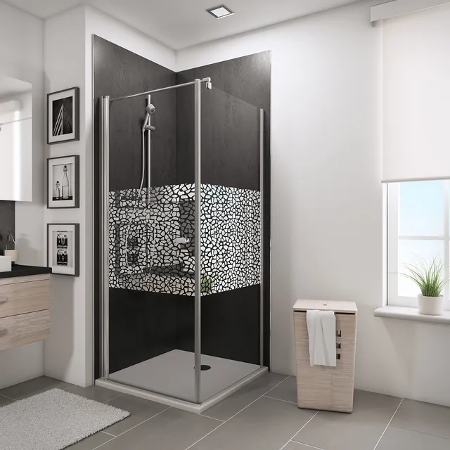 schulte-porte-pivotante-80x193-paroi-douche-galets-avec-laterale image 1