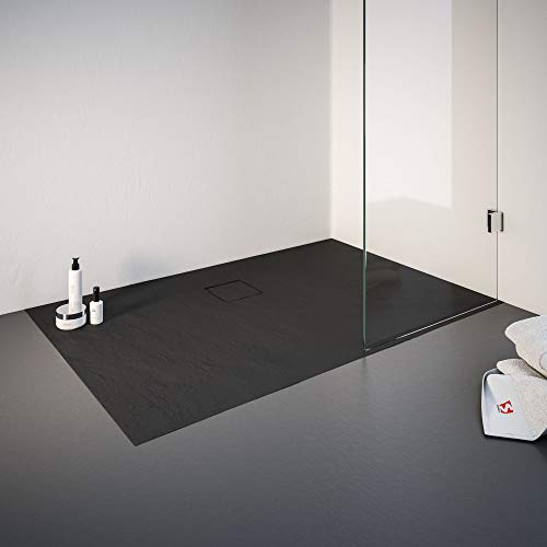 schulte-receveur-douche-rectangulaire-90x140-effet-pierre-anthracite image 5