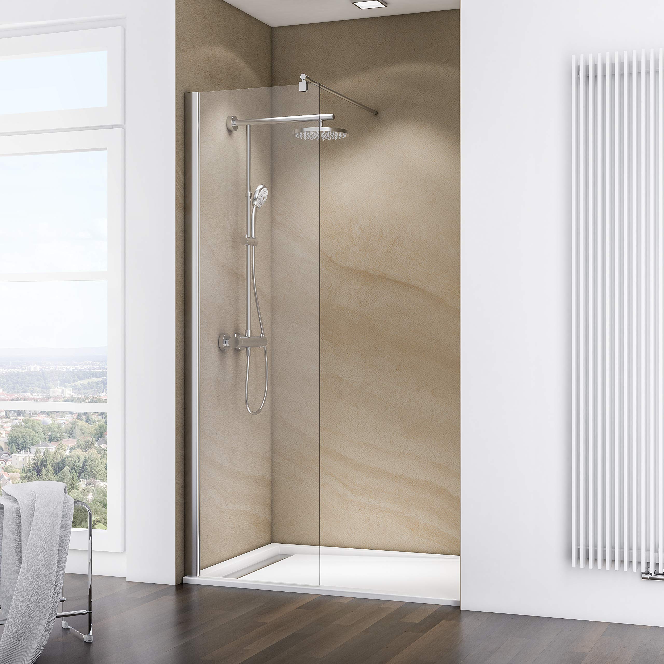 schulte-paroi-douche-italienne-60x200-cm-chrom-6-mm image 2