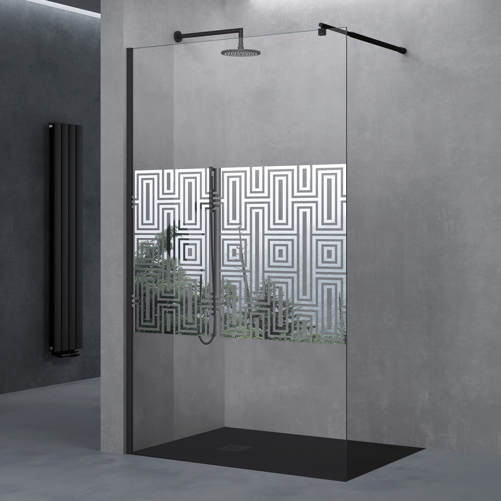 doporro-bremen02dm-paroi-douche-italienne-100x200-barre-ronde image 1