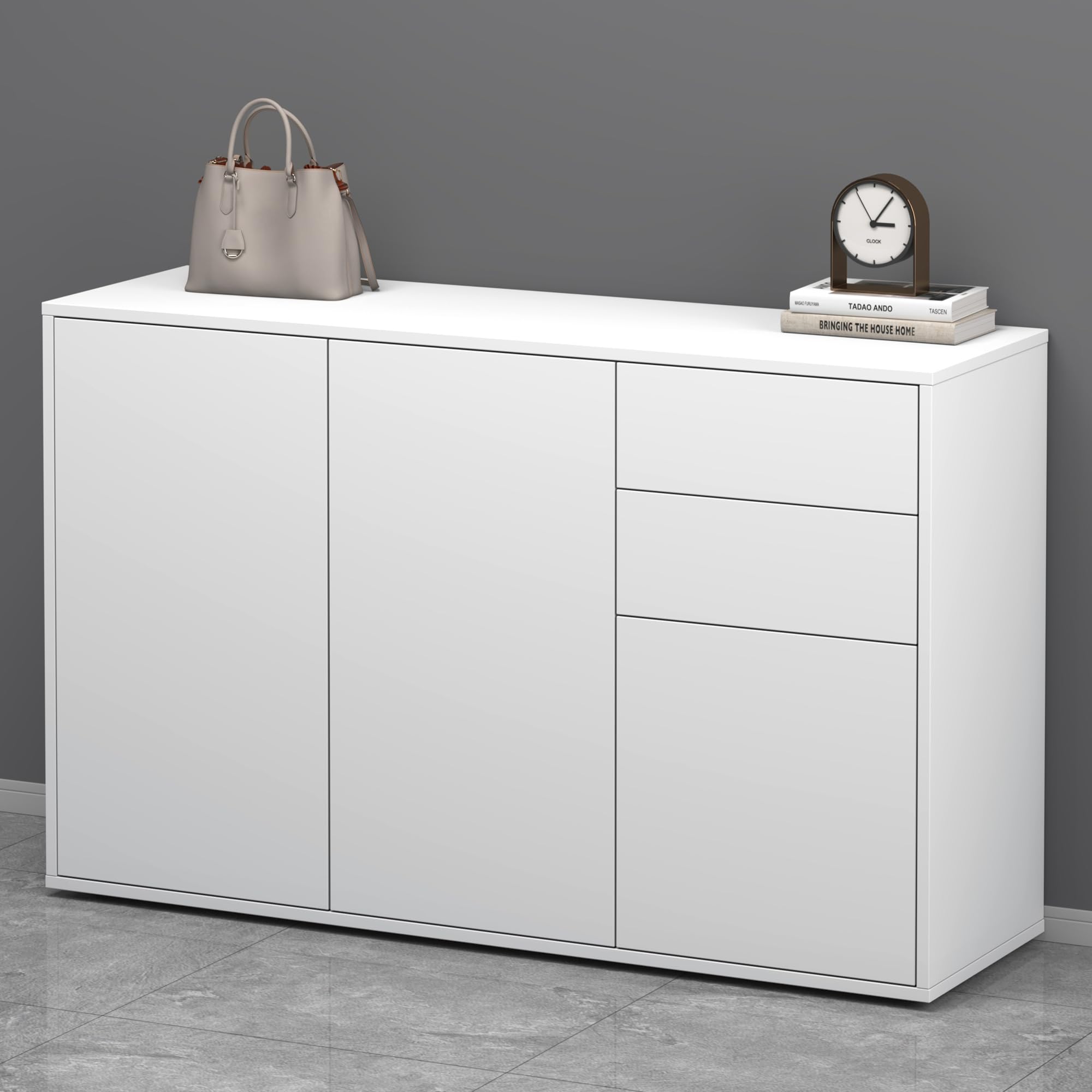 doporro-m-bel-buffet-commode-120cm-3-portes-soft-close image 3