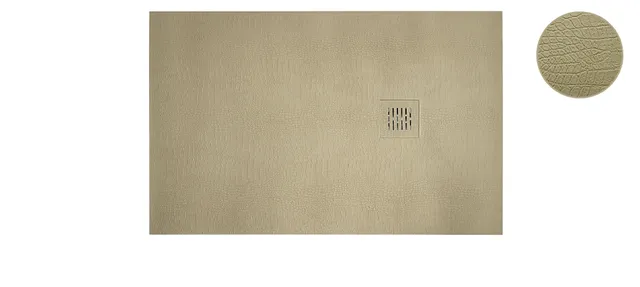 krone-kreation-receveur-douche-beige-solid-stone image 1