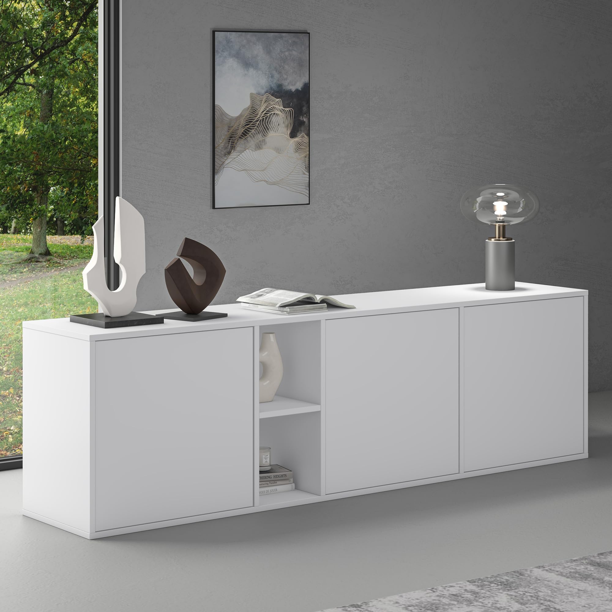 doporro-m-bel-buffet-bas-180cm-3-portes-blanc-ch-ne image 8