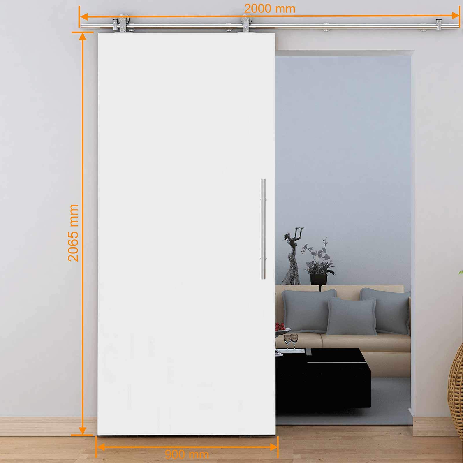 schulte-porte-coulissante-bois-90x206-cm-blanc-amortisseur image 3