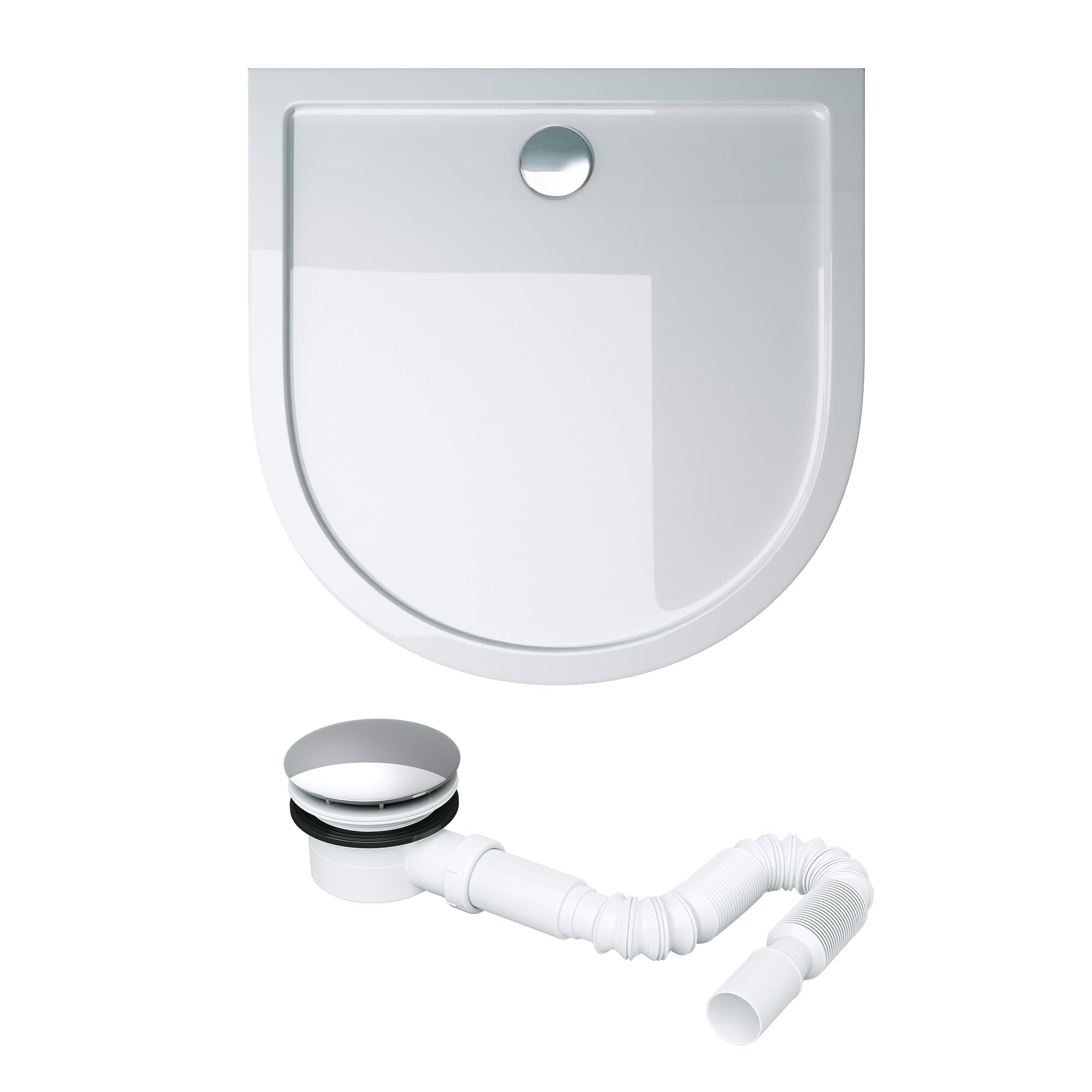 doporro-faro04-receveur-de-douche-90x90-blanc-extra-plat image 2