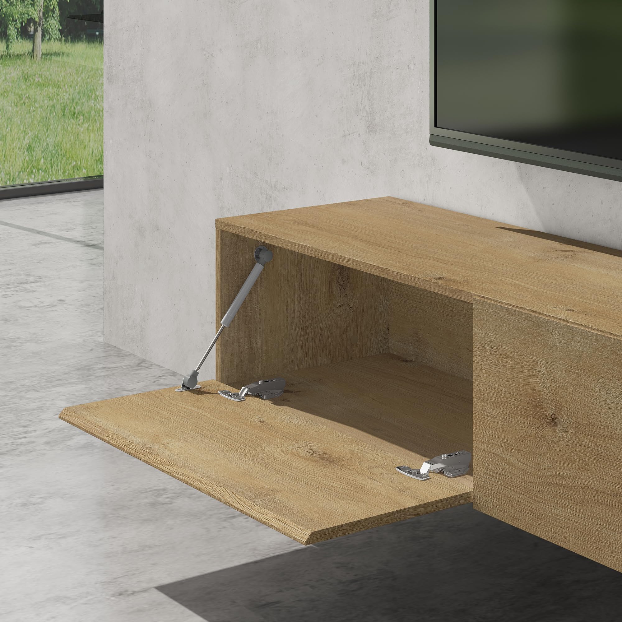 doporro-m-bel-meuble-tv-140cm-blanc-mat-avec-portes image 6