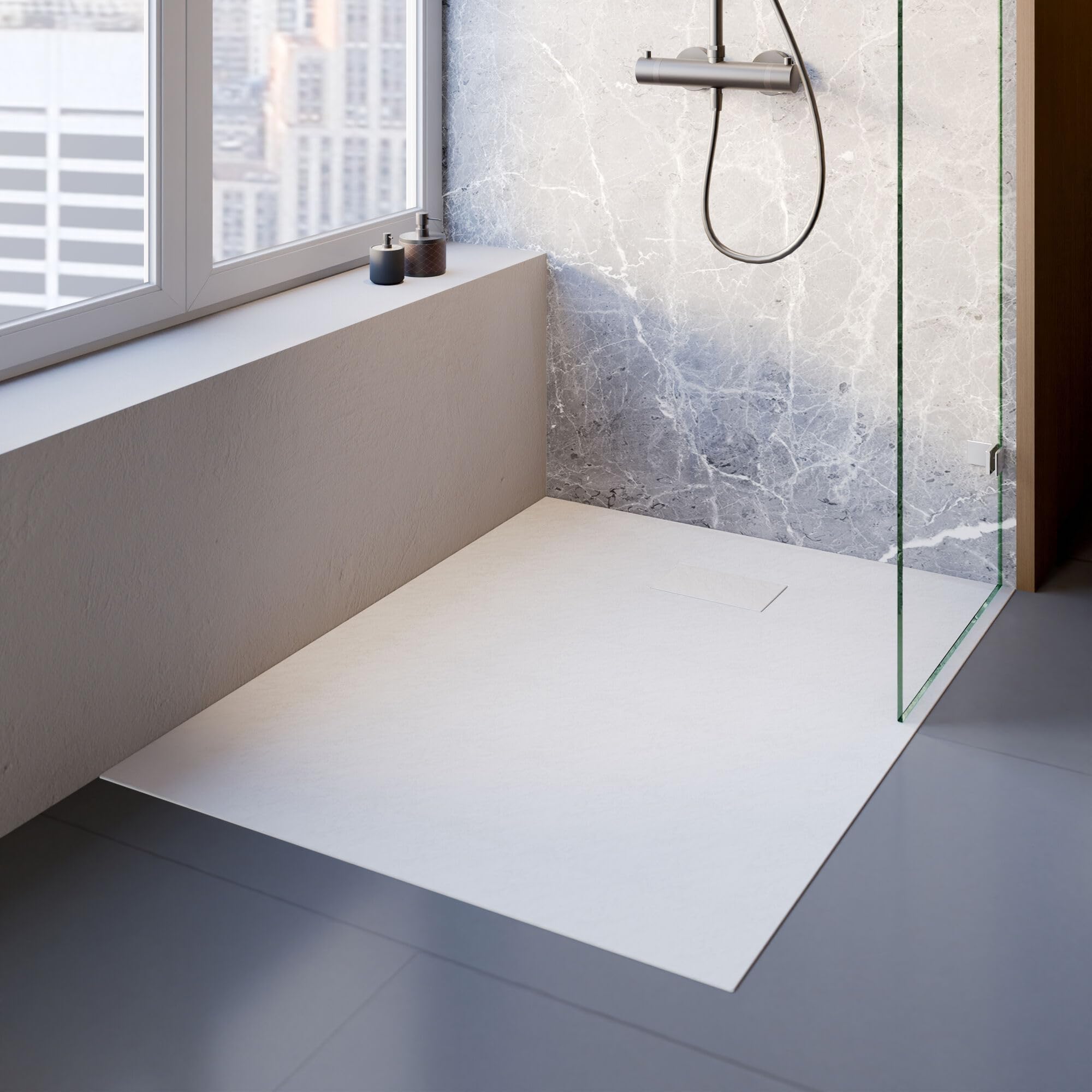 schulte-receveur-douche-r-sine-90x140-cm-blanc-pierre image 1