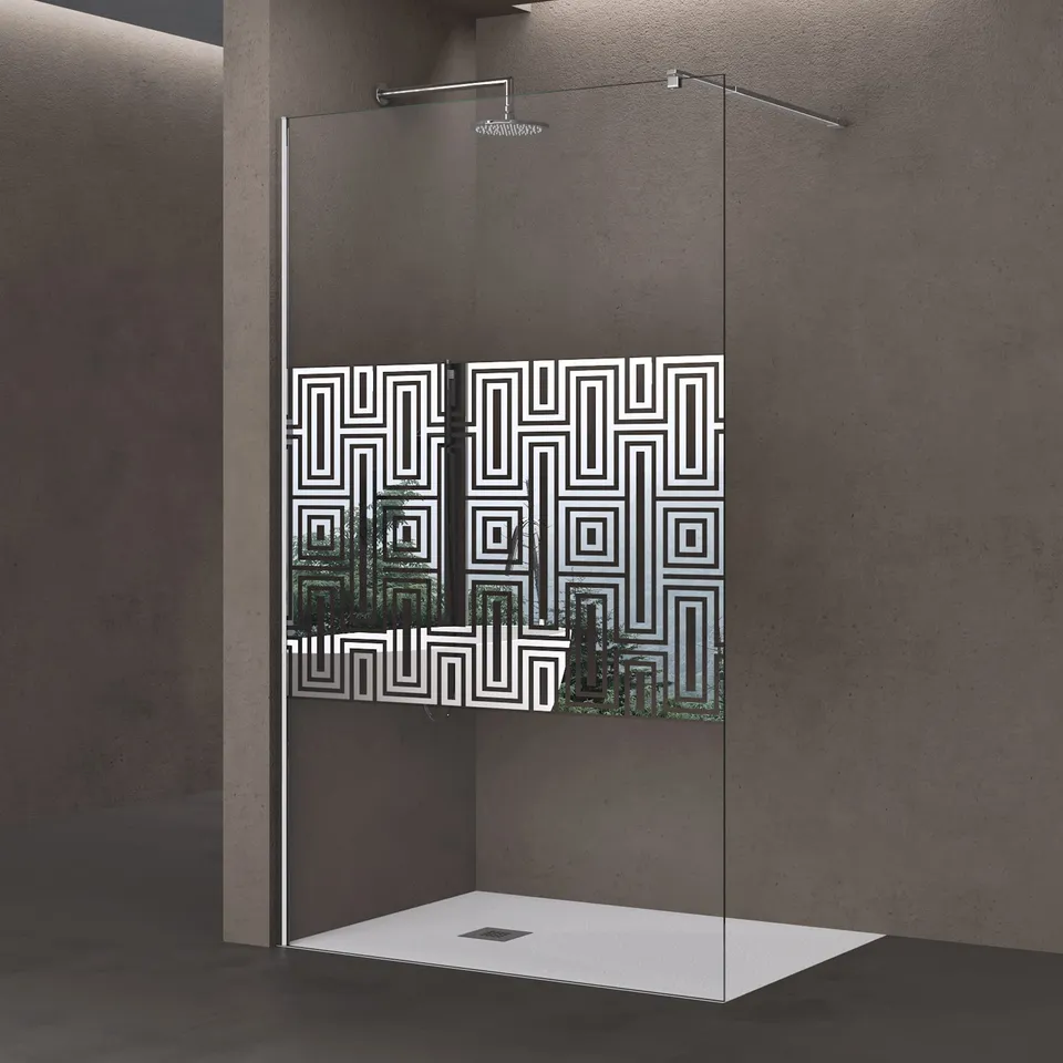 doporro-paroi-douche-italienne-100x200cm-labyrinthe-10mm image 1