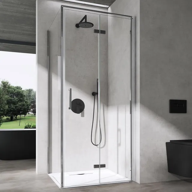 doporro-ravenna37-cabine-douche-angle-100x75-avec-bac-pliante image 1