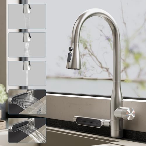 doporro-robinet-cuisine-douchette-extractible-inox-360-5-jets image 8