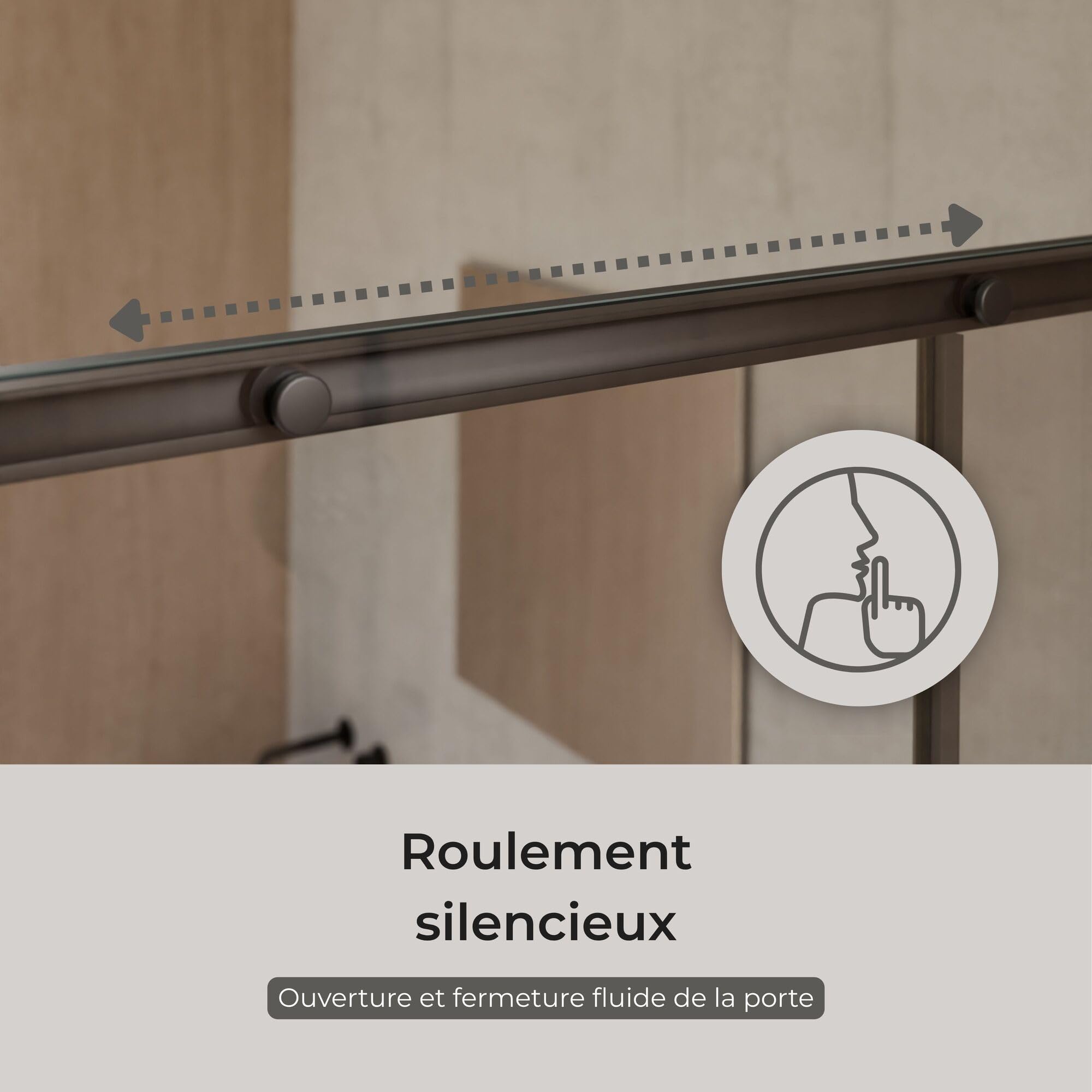 schulte-paroi-douche-niche-120x200-cm-noir-coulissante-verre-6-mm image 4