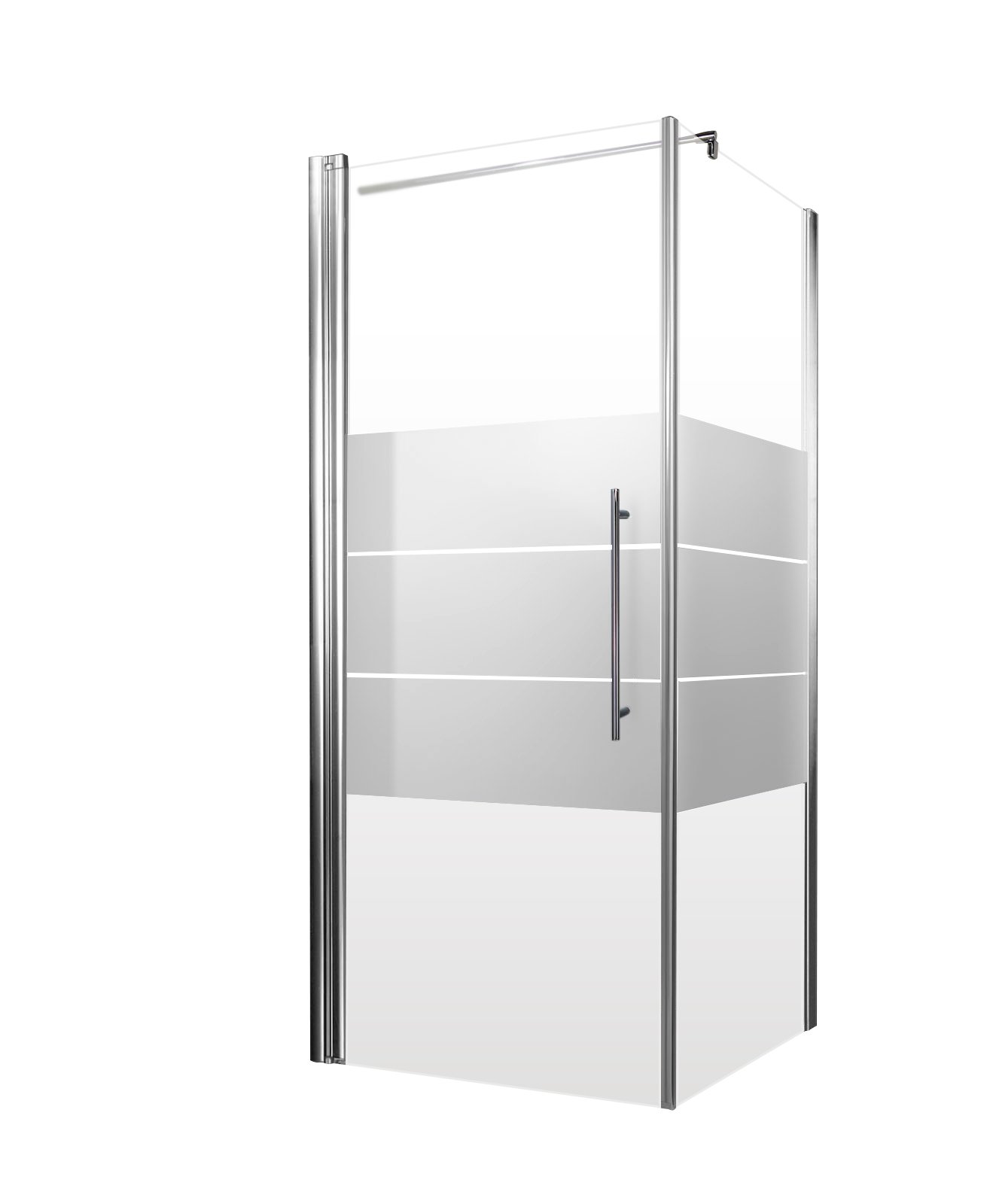 schulte-porte-pivotante-paroi-douche-80x80x193-cm-chrom-s-rigraphi image 2