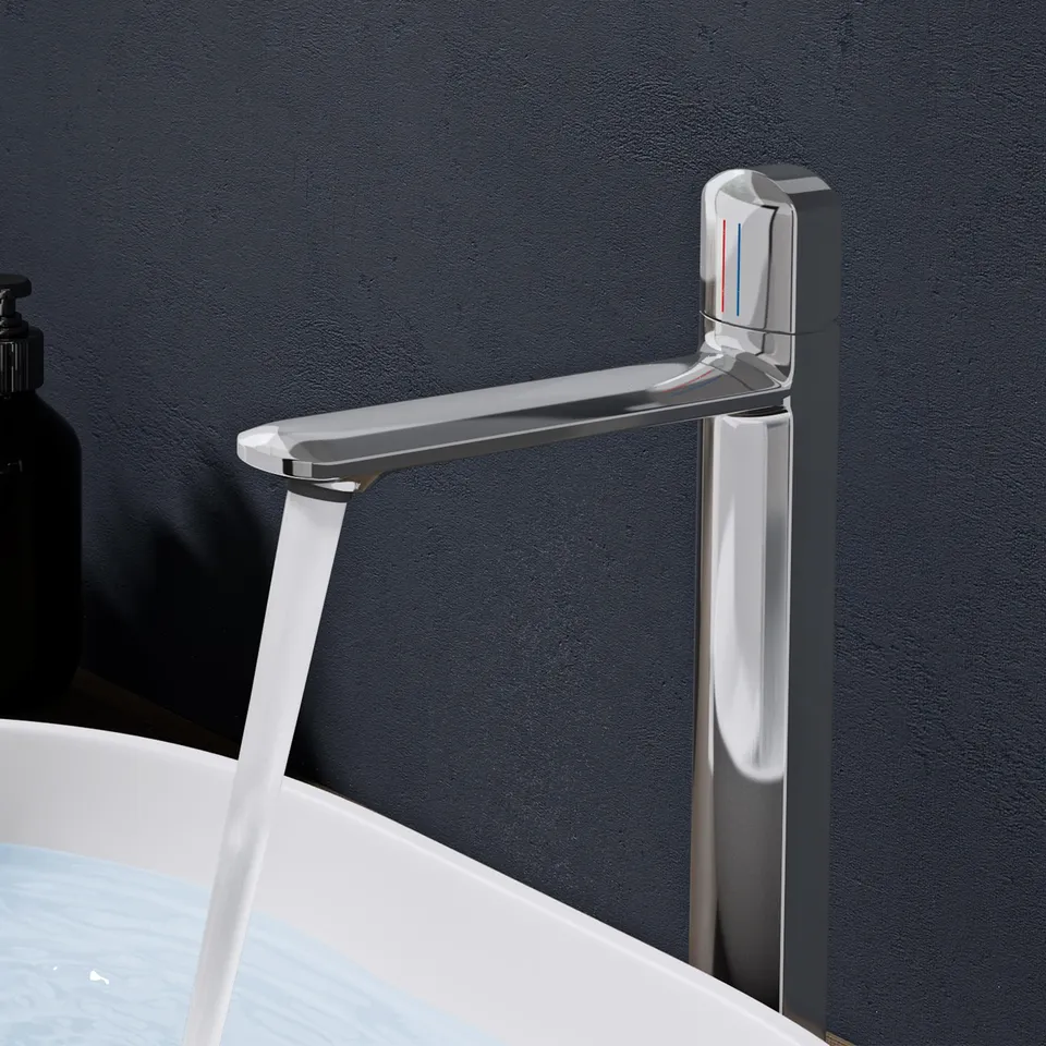 doporro-mitigeur-lavabo-laiton-chrom-31-3-cm-cartouche-c-ramique image 1