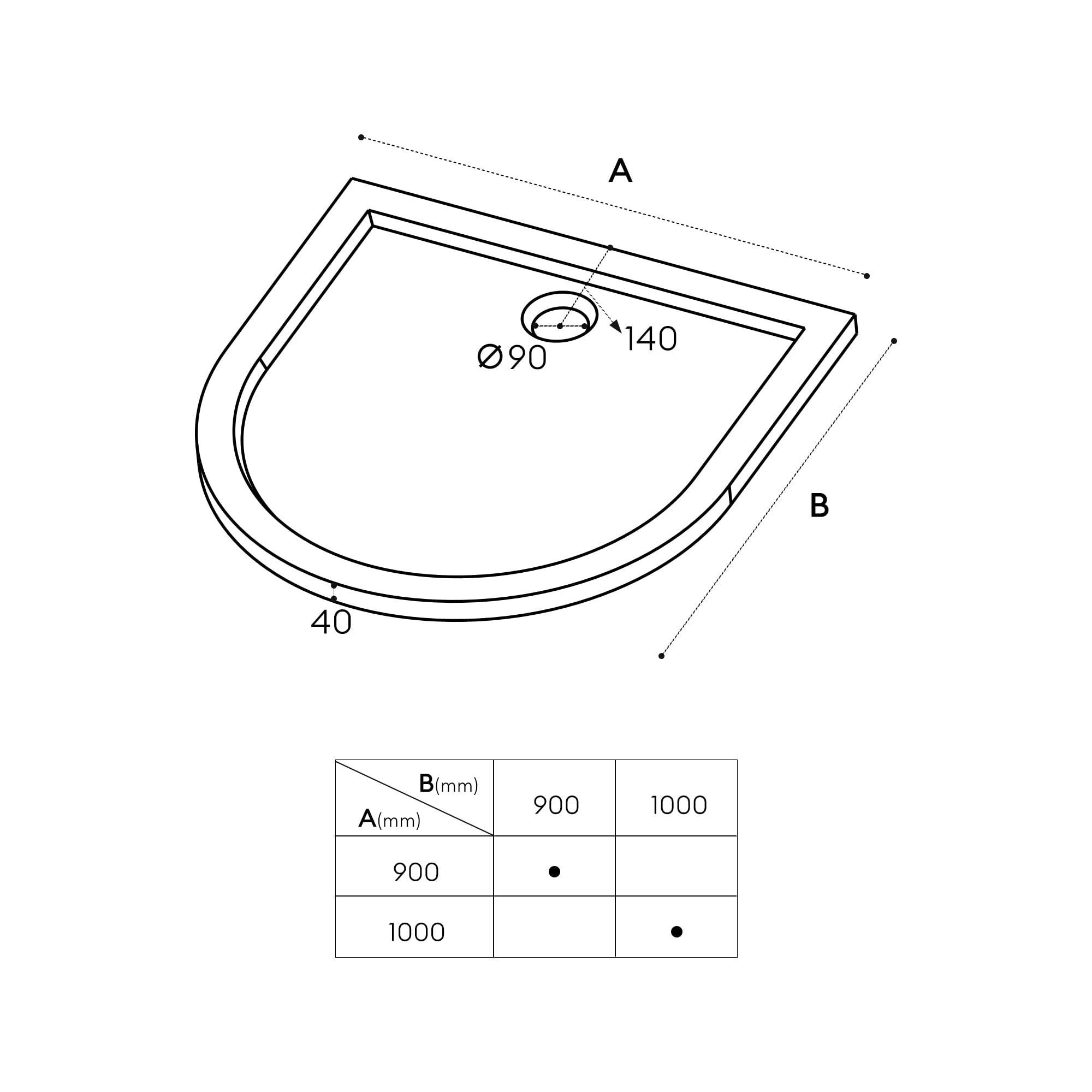 doporro-faro04-receveur-de-douche-90x90-blanc-extra-plat image 6