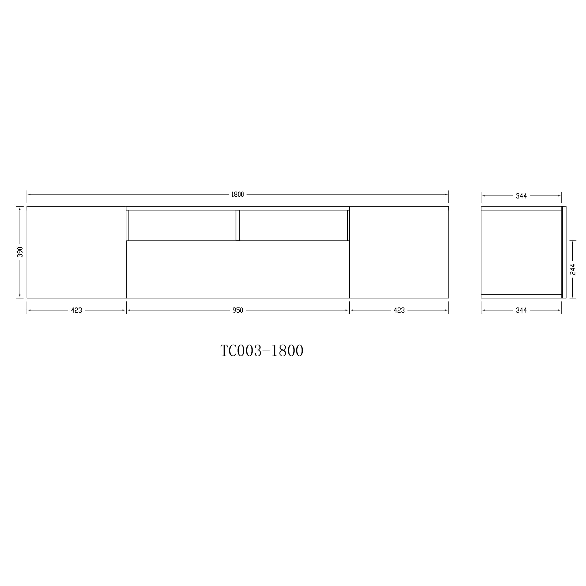 doporro-m-bel-meuble-tv-180cm-3-portes-blanc-marron image 7