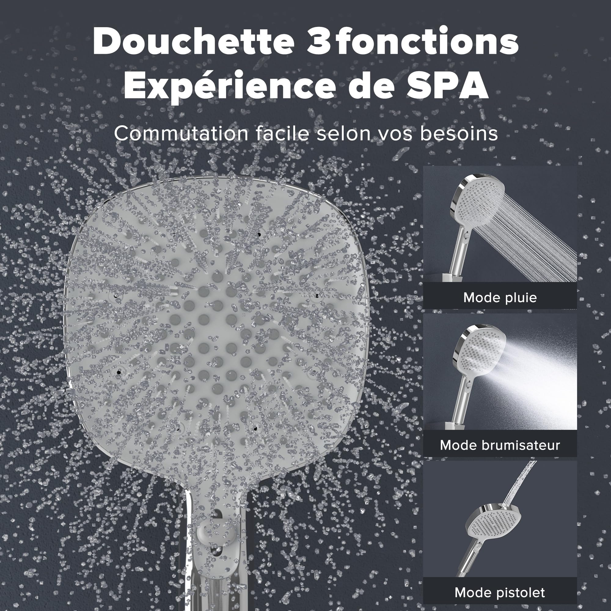 doporro-dsn-403-colonne-de-douche-chrom-e-4-jets-laiton image 3