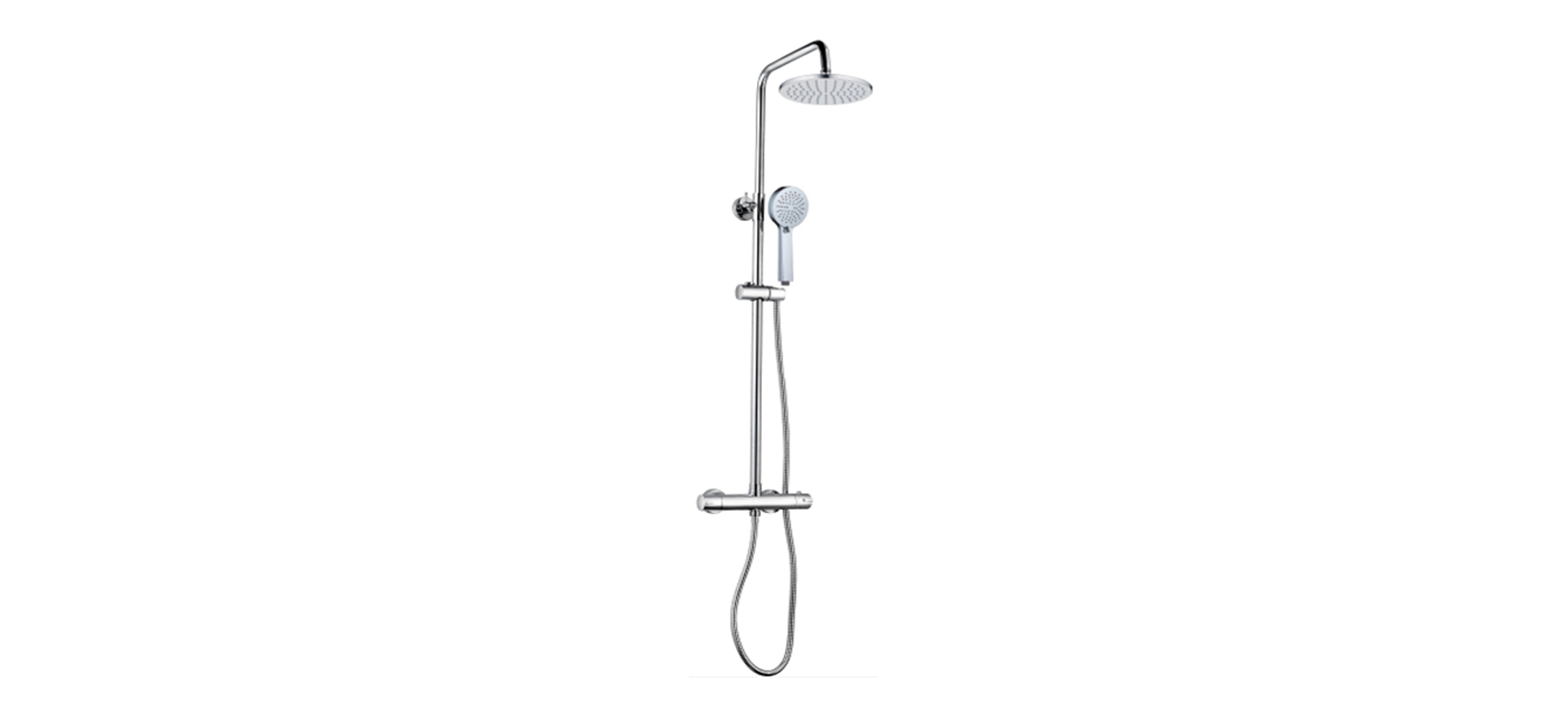 krone-panfield-barre-de-douche-t-lescopique-inox image 1