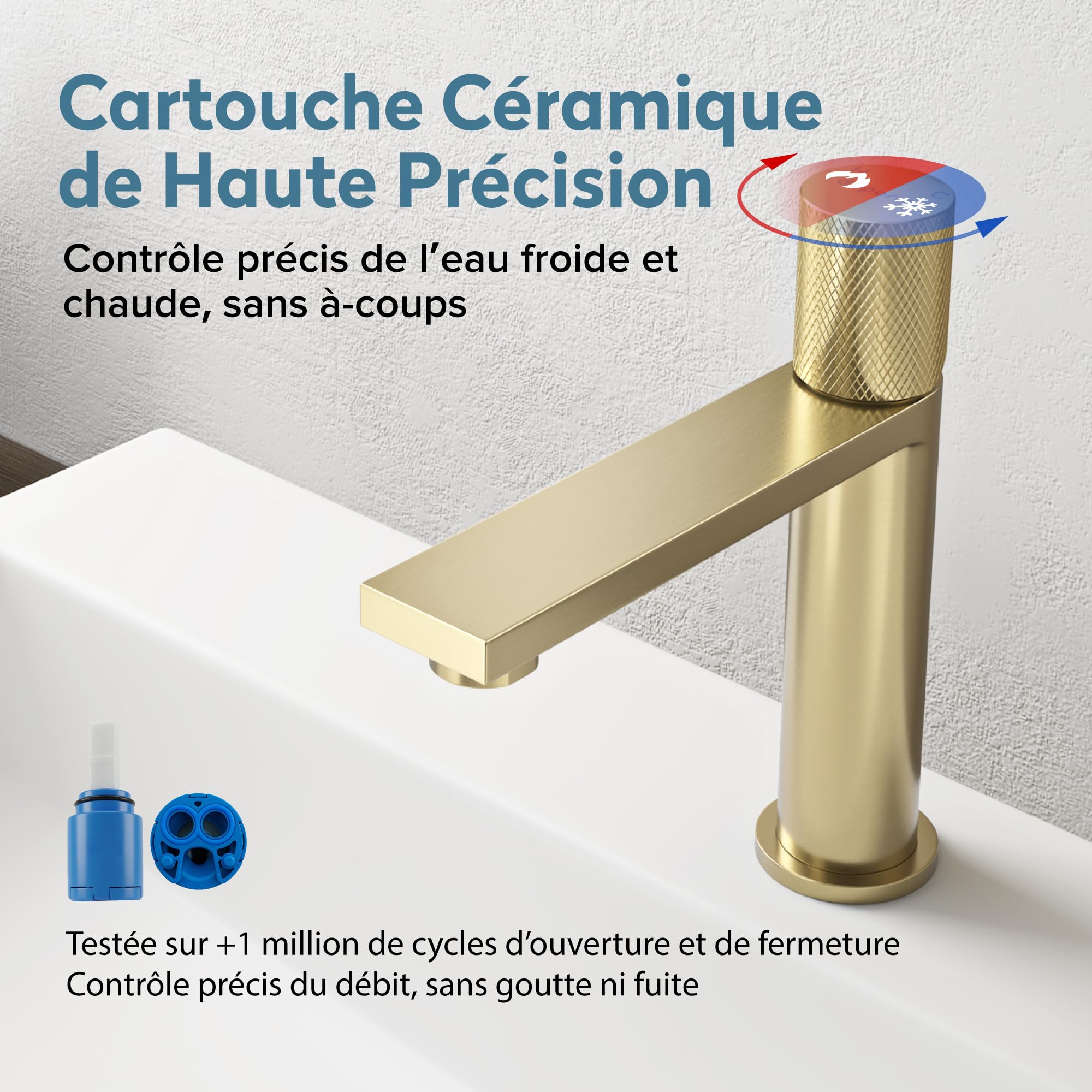 doporro-mitigeur-lavabo-or-bross-inox-17-7-cm image 3