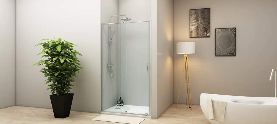 krone-link-porte-de-douche-coulissante-alu-poli image 1
