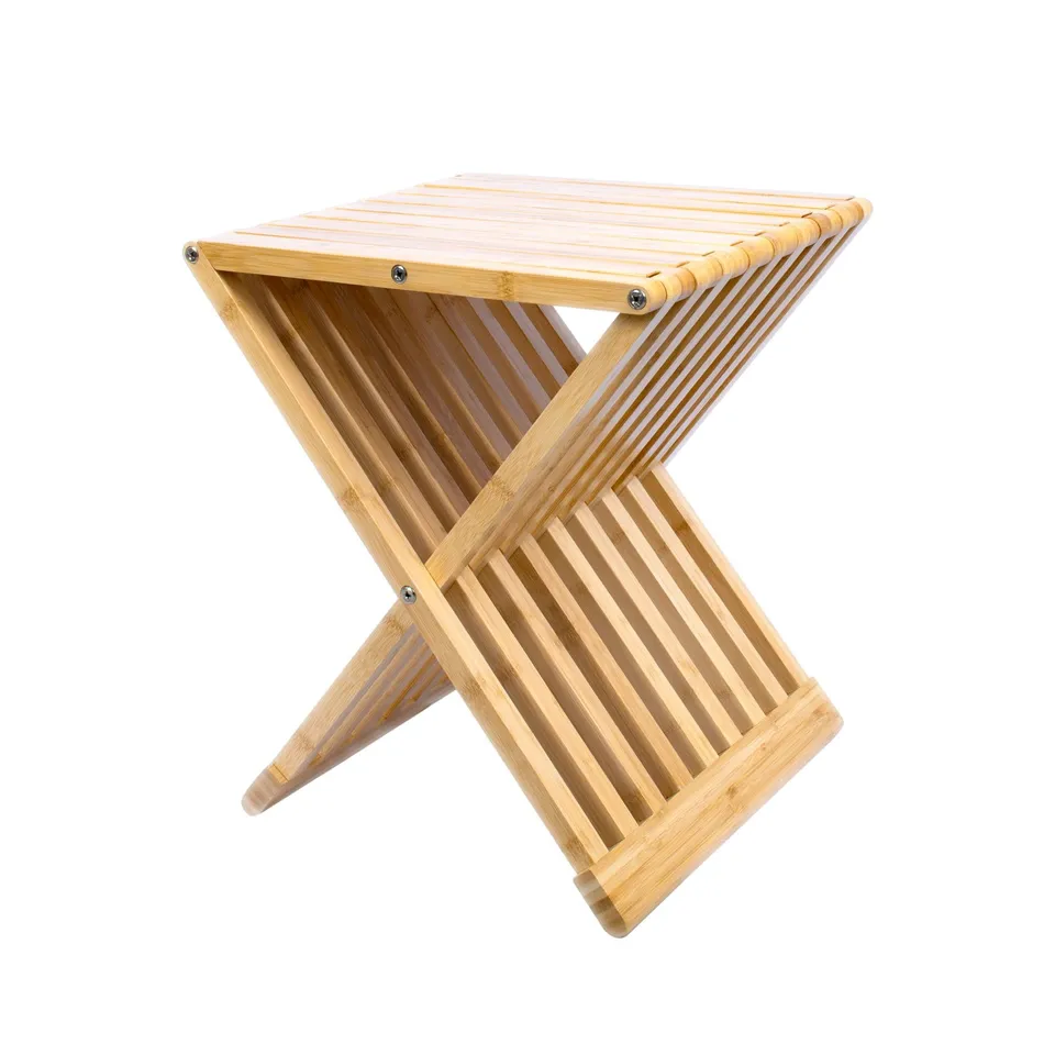 schulte-tabouret-pliable-bambou-44x39x38-cm-antid-rapant image 1