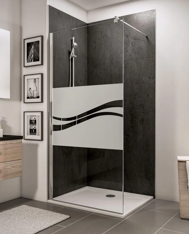 schulte-d120140-f-paroi-de-douche-walk-in-free-d-cor-liane image 1