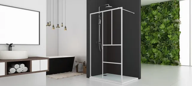 krone-horizon-paroi-de-douche-walk-in-blanc-mat image 1