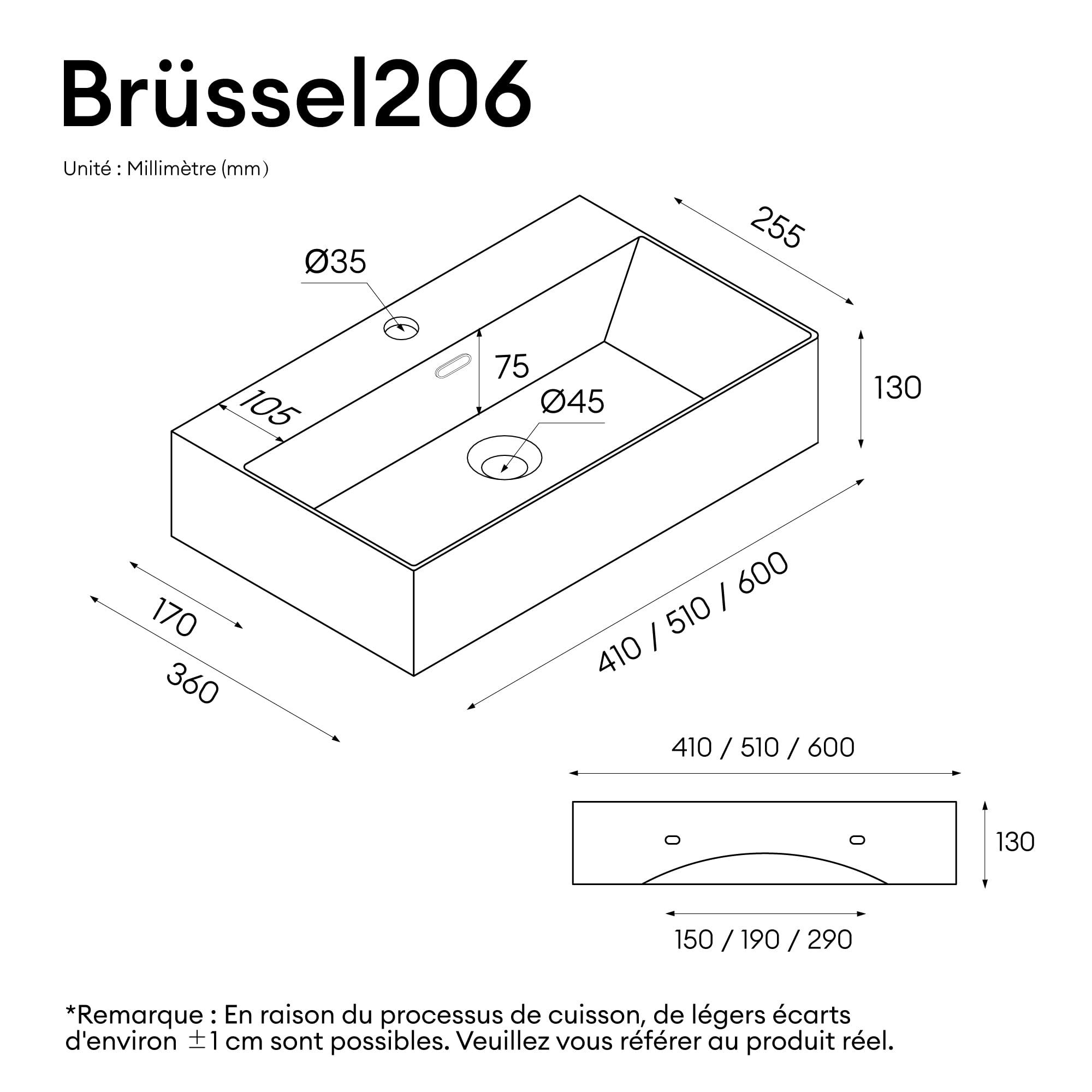 doporro-br-ssel206-60x36x13cm-vasque-blanc-c-ramique image 7