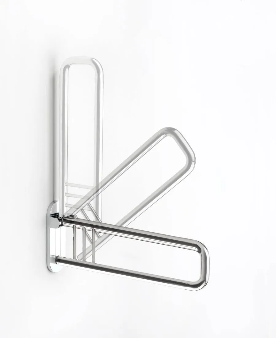 provex-serie-400-barre-d-appui-rabattable-inox-bross-effet-chrome image 1