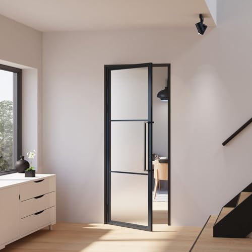 schulte-portes-int-rieures-loft-verre-90x215-noir-tirant-gauche image 8