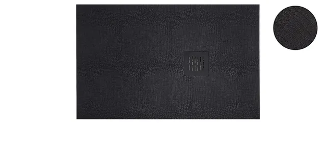 krone-kreation-noir-receveur-de-douche-solid-stone-noir image 1