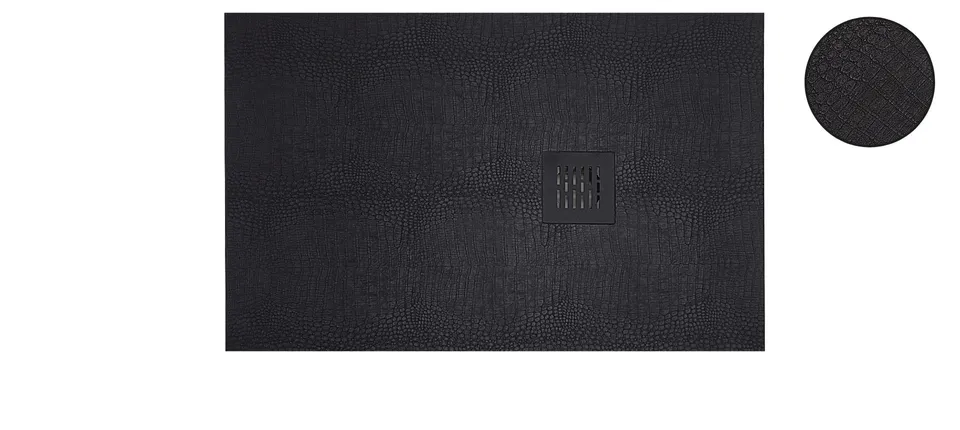 krone-kreation-noir-receveur-de-douche-solid-stone-noir image 1