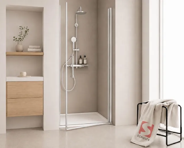 schulte-parois-douche-porte-pivotante-80x192-chrom-r-versible image 1