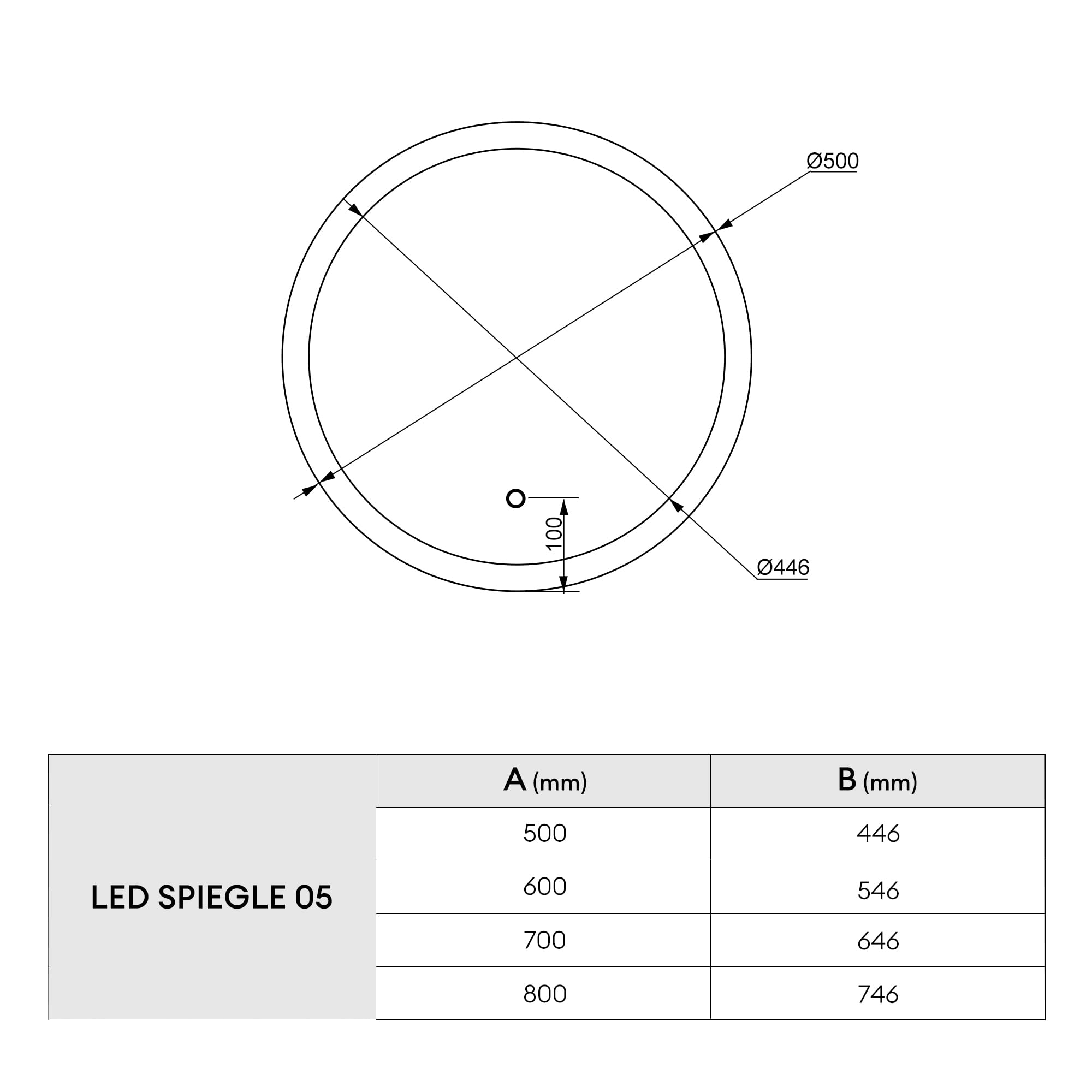 doporro-miroir-salle-de-bain-rond-led-80-cm-tactile-antibu-e image 8