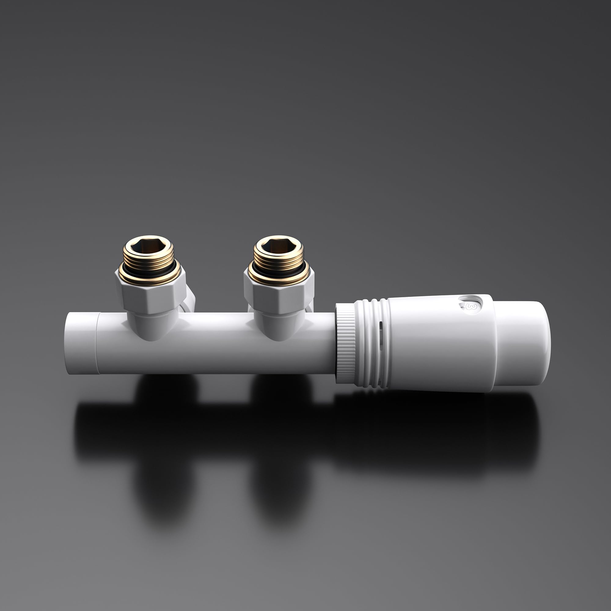 doporro-heizk-rper-robinet-thermostatique-blanc-1-2-50mm image 4