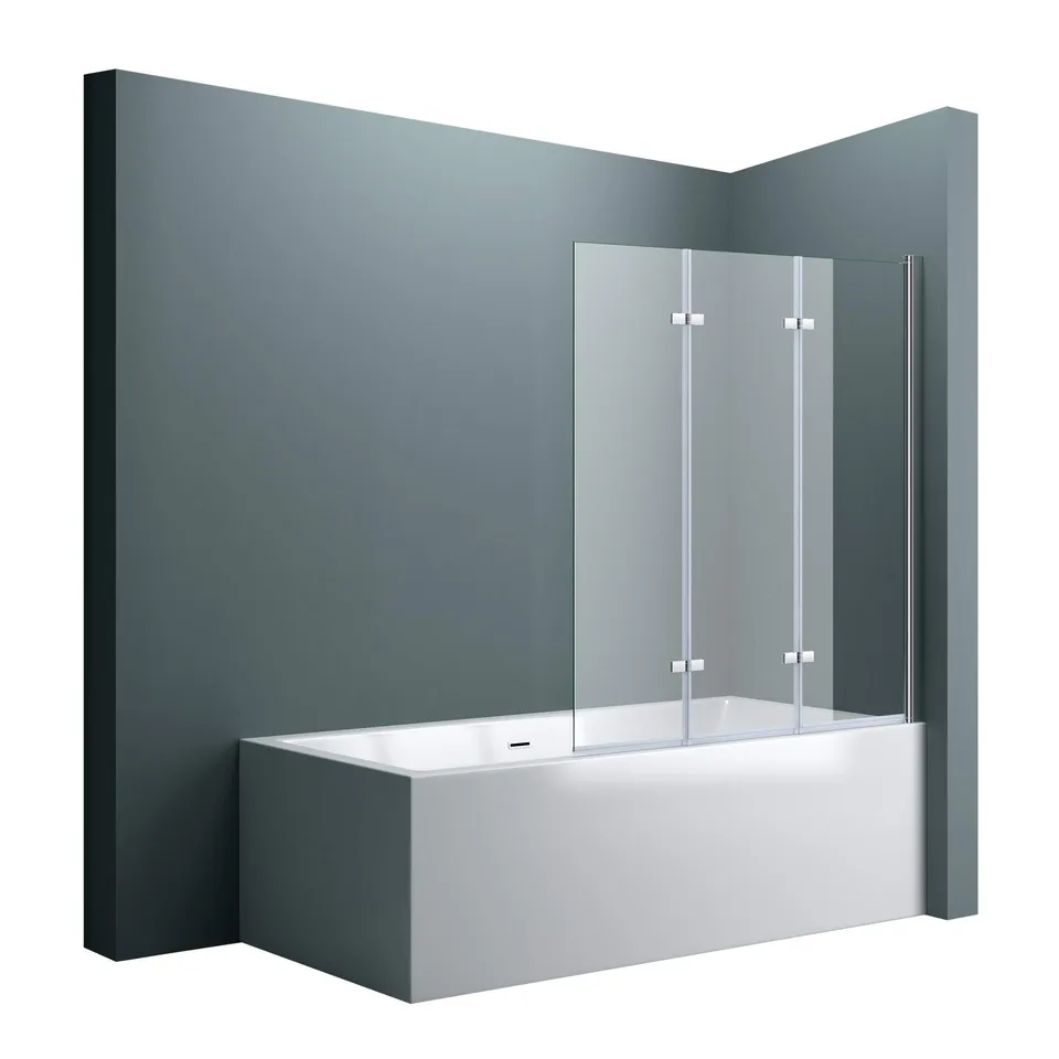 doporro-cortona116-pare-baignoire-3-volets-130x140-cm-gauche image 1