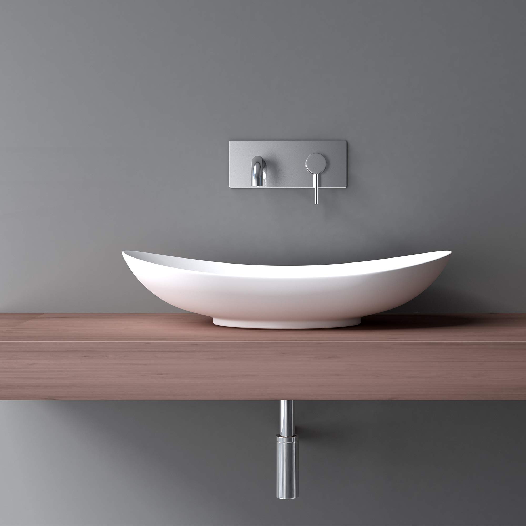 doporro-wa112-robinet-mural-encastr-chrom-laiton-lavabo image 2