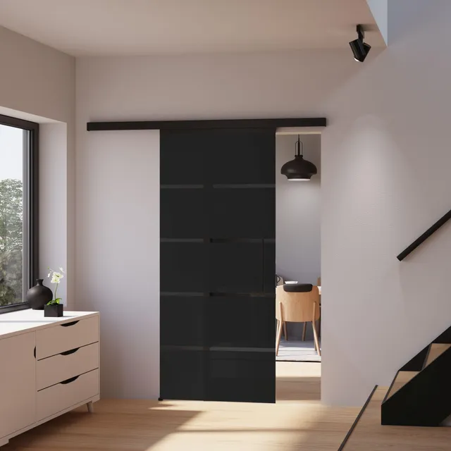 schulte-porte-coulissante-verre-90x203-anthracite-softclose image 1