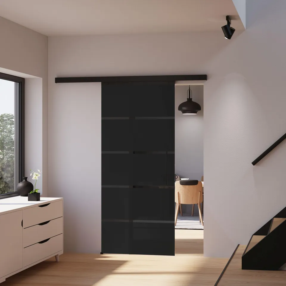 schulte-porte-coulissante-verre-90x203-anthracite-softclose image 1