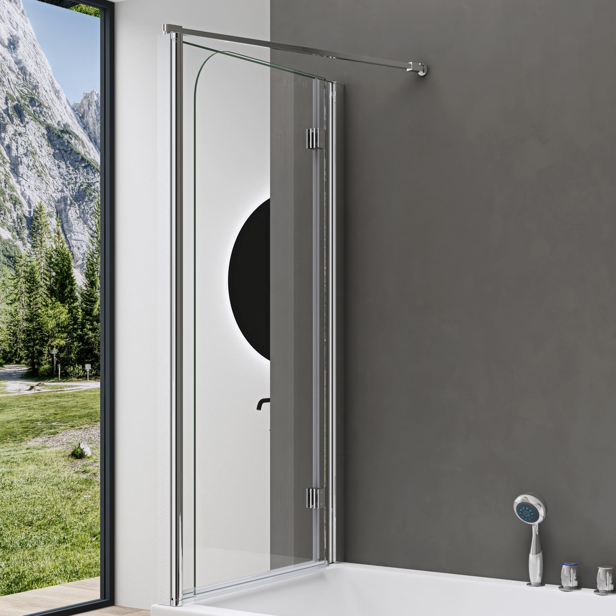doporro-cortona113-pare-baignoire-70x120x140cm-verre-gauche image 4