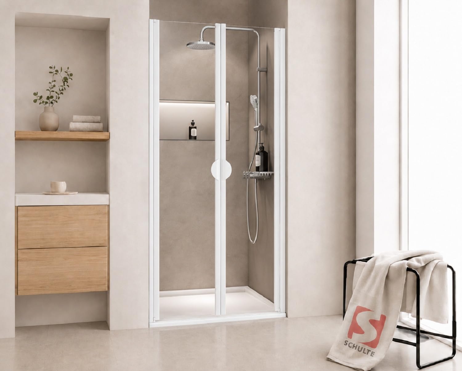 schulte-portes-et-parois-de-douche-battante-80x180-blanc image 1