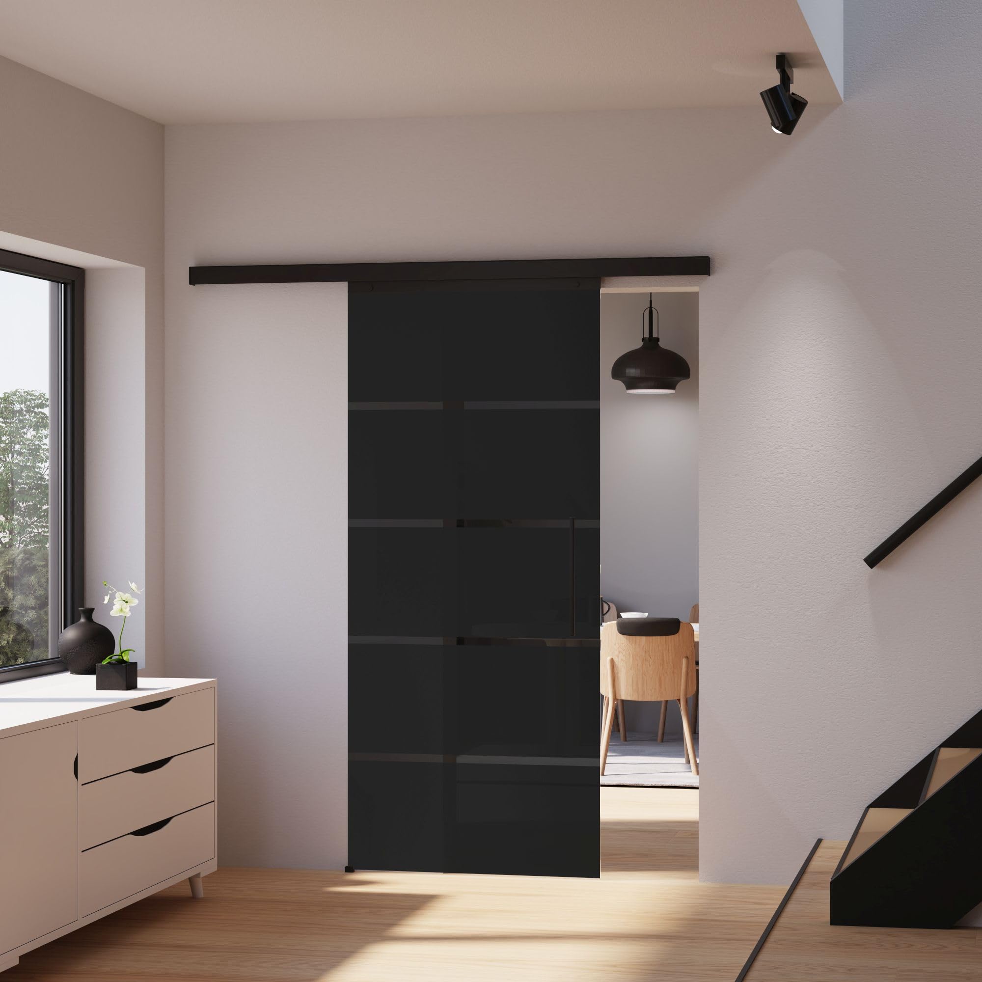 schulte-porte-coulissante-verre-gris-90x203cm-anthracite-8mm image 2