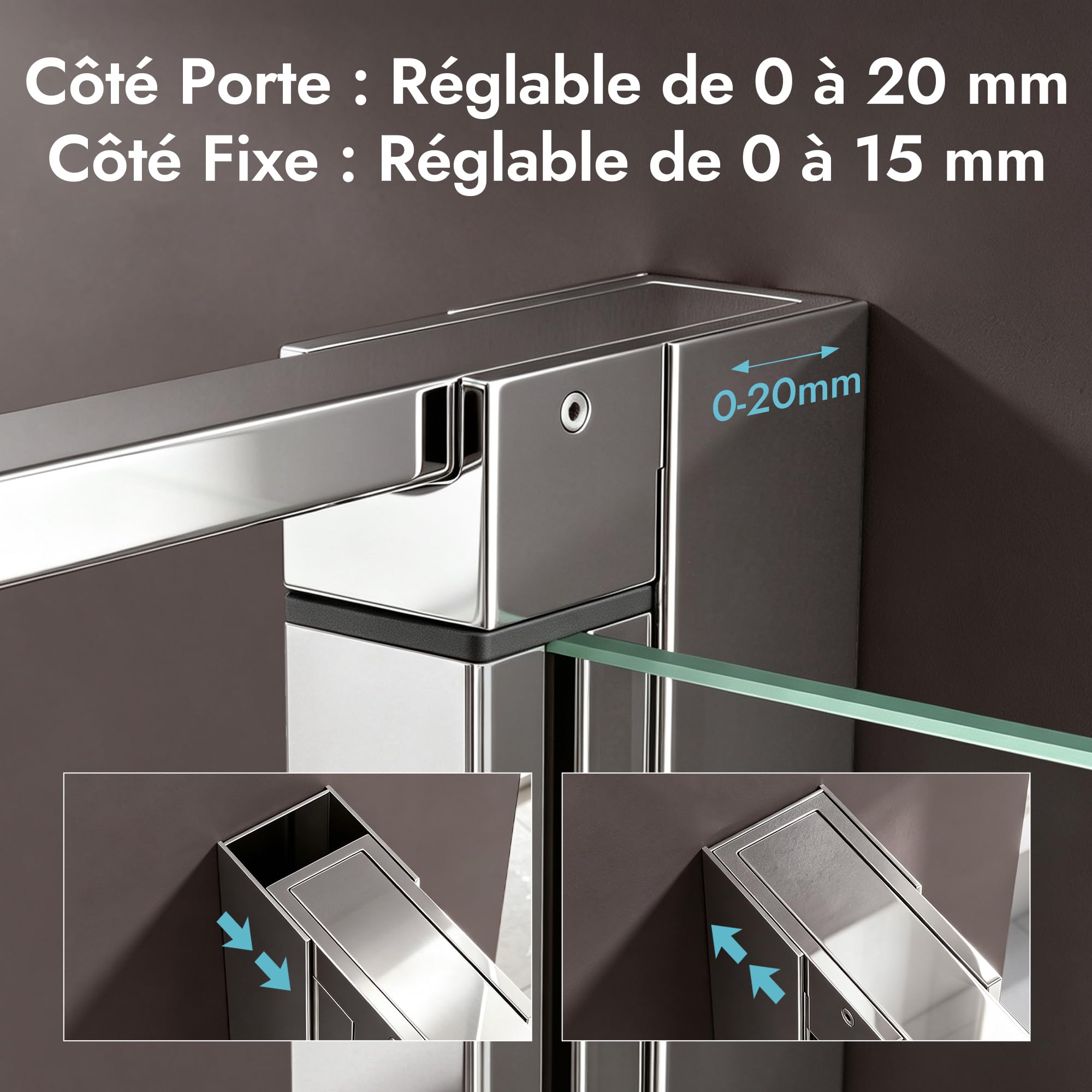 doporro-cabine-de-douche-en-u-90x75x90-transparente image 6