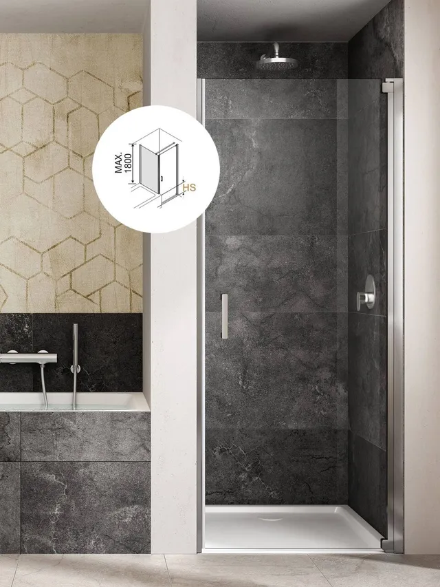 provex-jolly-jn-jb-porte-battante-douche-2000-mm image 1