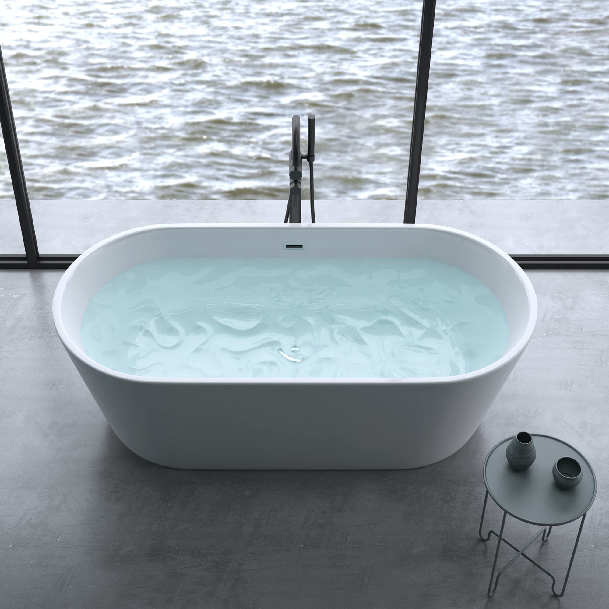 doporro-vicenza502oa-baignoire-lot-ovale-170cm-blanc-acrylique image 3