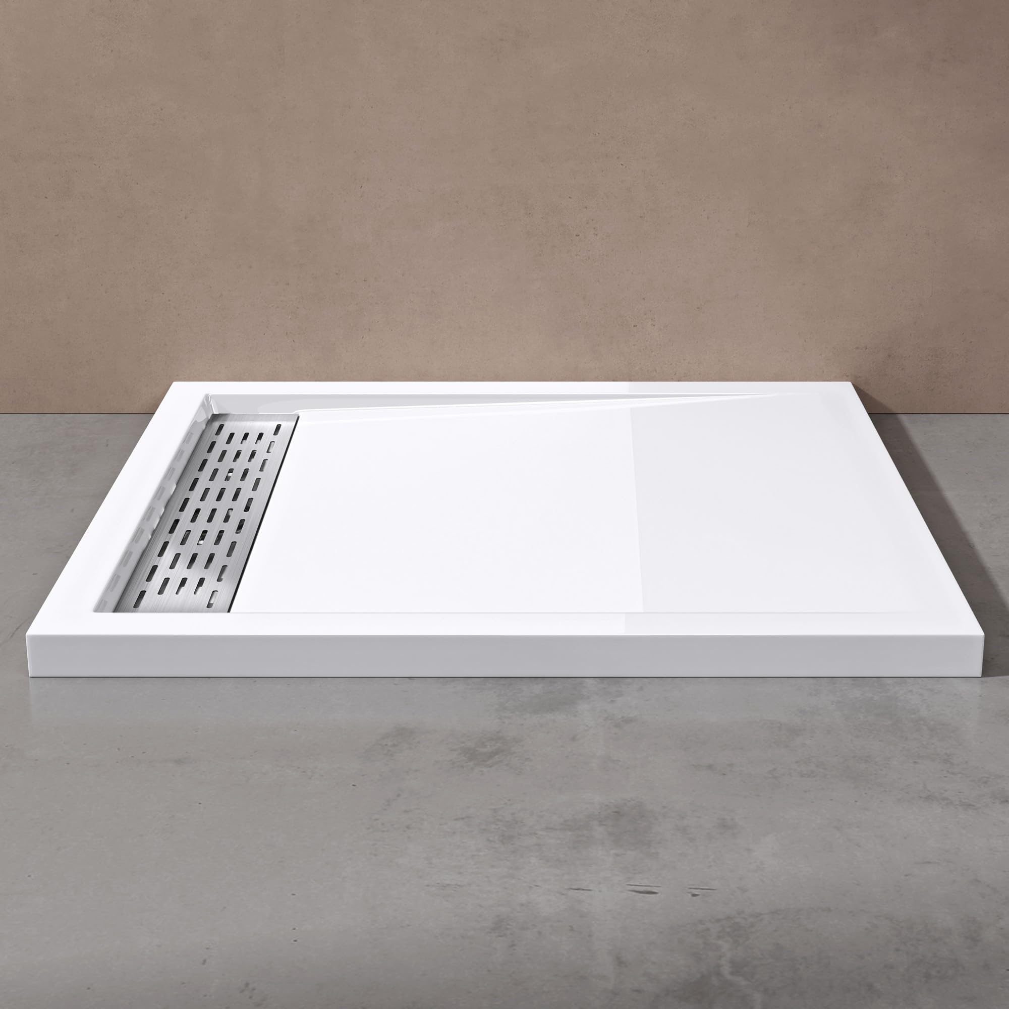 doporro-xetro04w-receveur-90x100cm-rectangulaire-extra-plat-blanc image 2