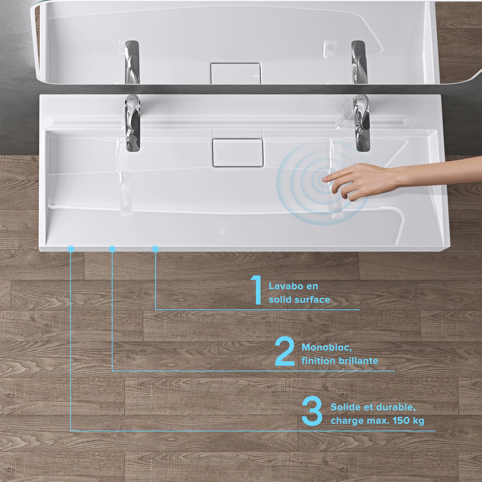 doporro-colossum19-120x46x11cm-lavabo-double-blanc-120-cm image 2