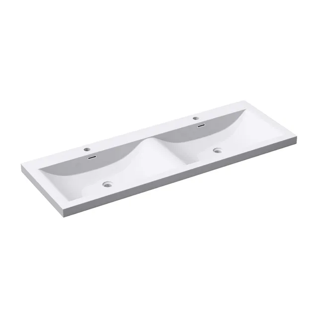doporro-colossum03-double-vasque-encastrable-blanc-144-cm image 1