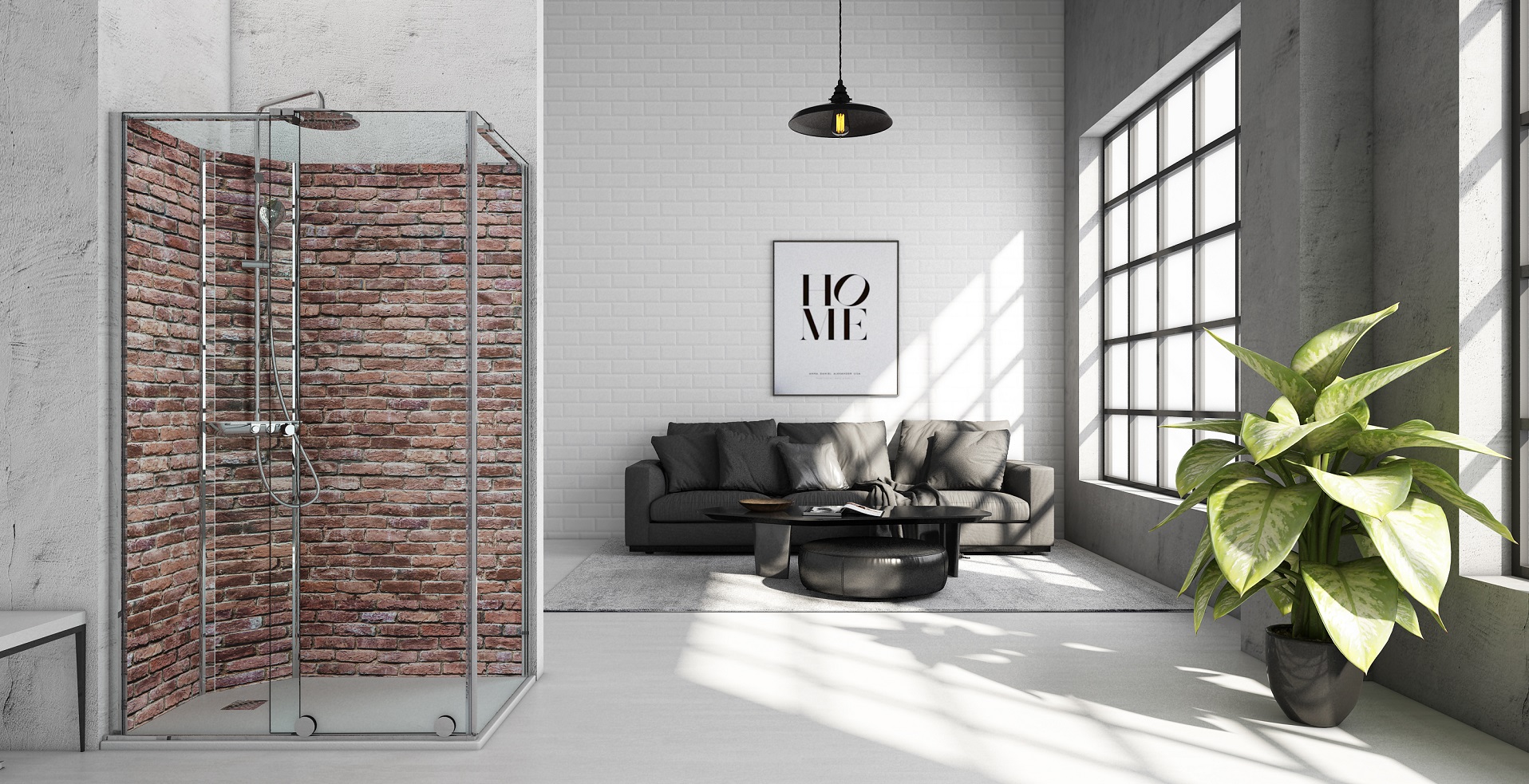 krone-cab-in-sky-cabine-douche-walk-in-marbre-blanc image 1